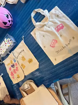 巾着ワークショップ･ハロウィン撮影会を開催しましたの画像
