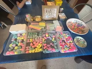 キャンドルワークショップ開催しましたの画像