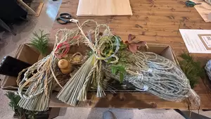 生花とドライで楽しむしめ飾りを開催しましたの画像